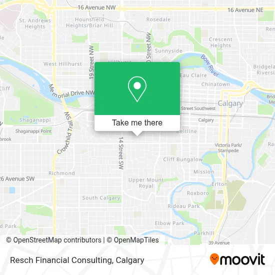 Resch Financial Consulting map