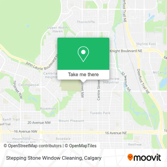 Stepping Stone Window Cleaning map
