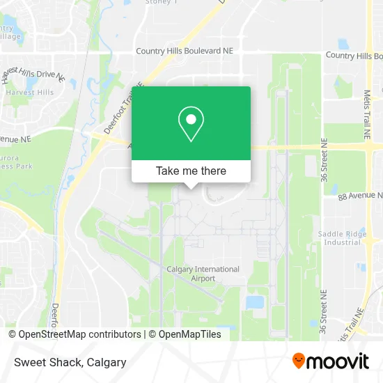 Sweet Shack map