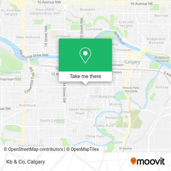 Kb & Co map
