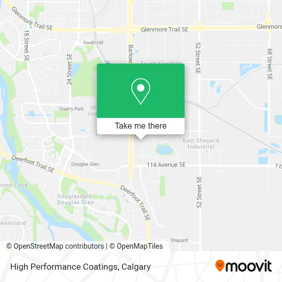 High Performance Coatings map