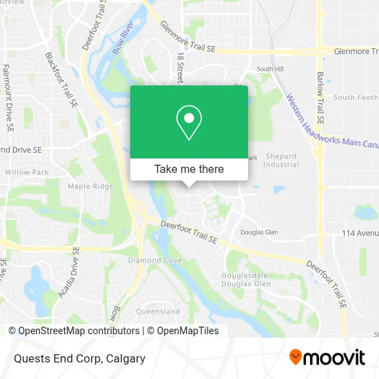 Quests End Corp map