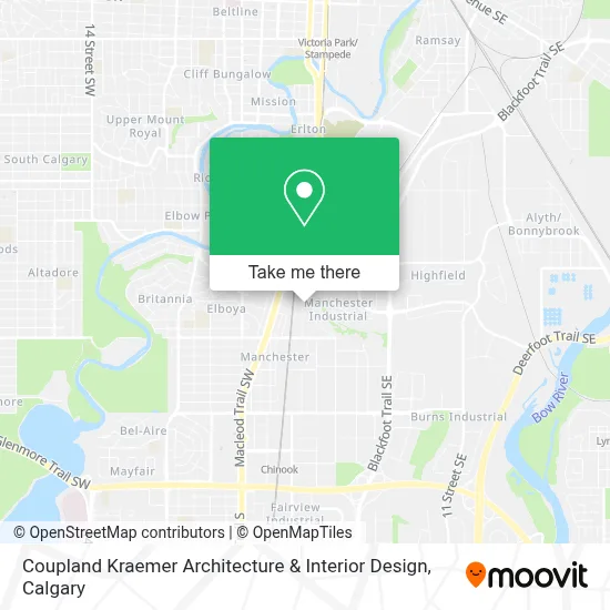Coupland Kraemer Architecture & Interior Design map