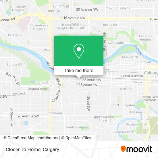 Closer To Home map