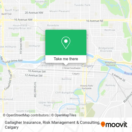Gallagher Insurance, Risk Management & Consulting map