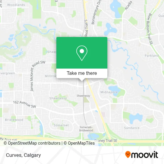 Curves map