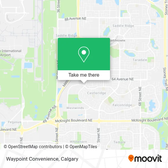 Waypoint Convenience map