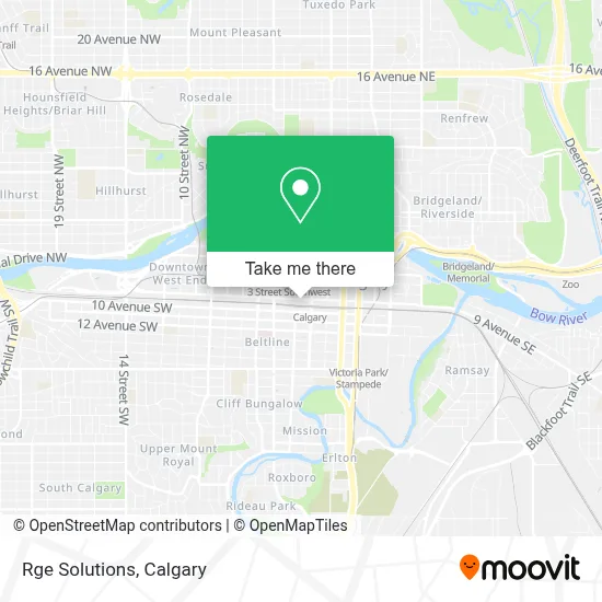 Rge Solutions map