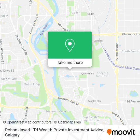 Rohan Javed - Td Wealth Private Investment Advice map