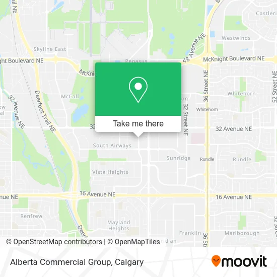 Alberta Commercial Group map