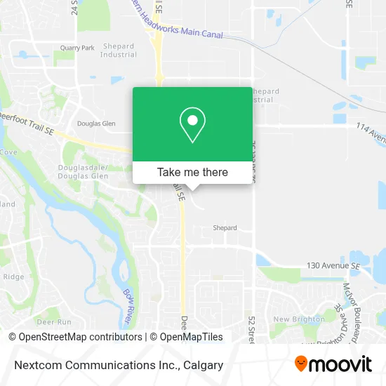 Nextcom Communications Inc. map