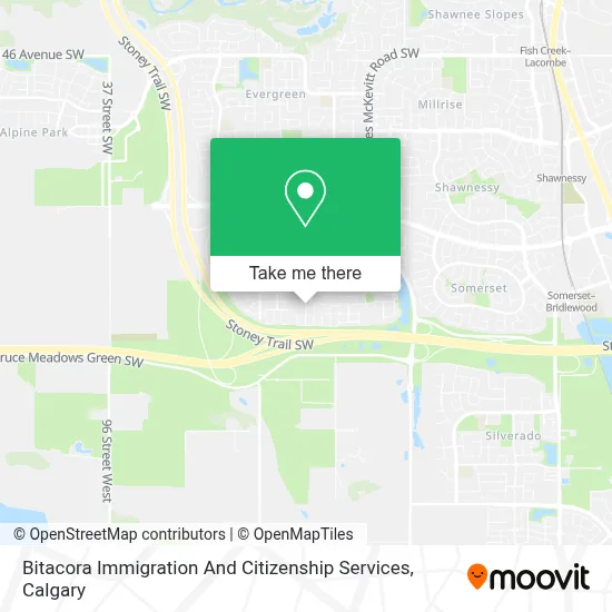 Bitacora Immigration And Citizenship Services map