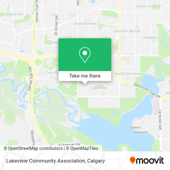 Lakeview Community Association map