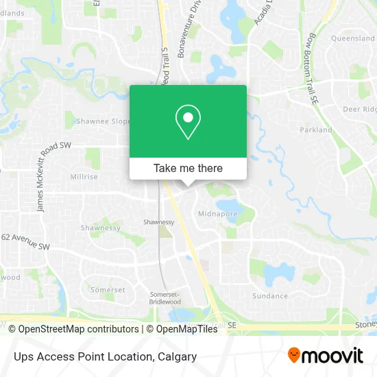 Ups Access Point Location plan