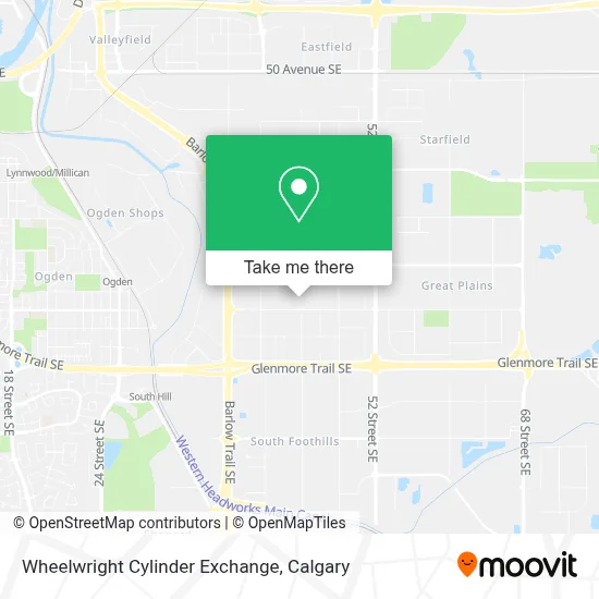 Wheelwright Cylinder Exchange map