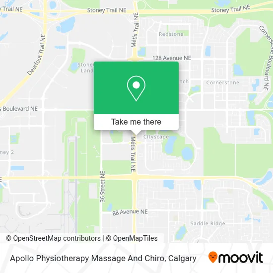 Apollo Physiotherapy Massage And Chiro map