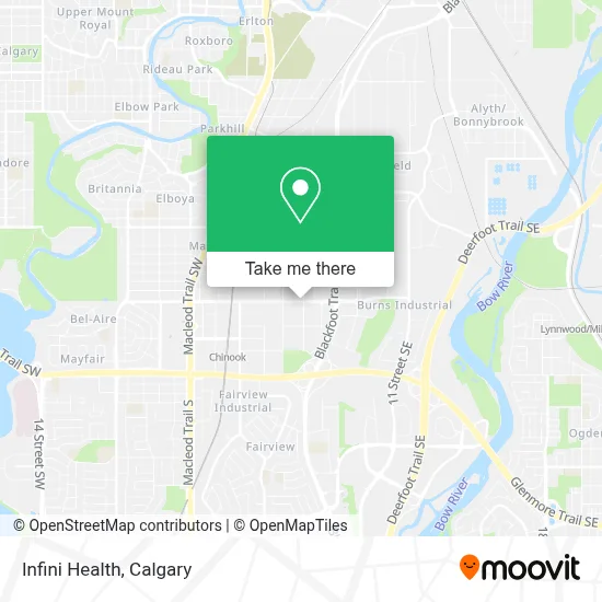 Infini Health map