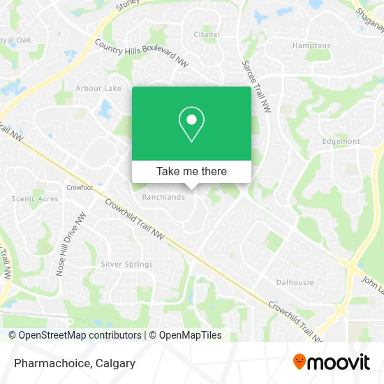 Pharmachoice map