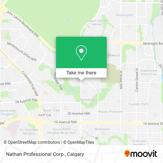 Nathan Professional Corp. map