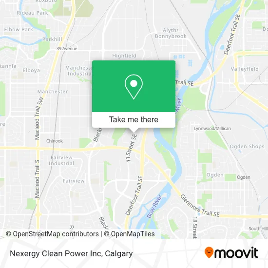 Nexergy Clean Power Inc map