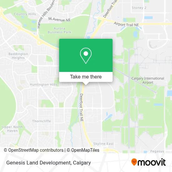 Genesis Land Development map
