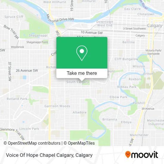 Voice Of Hope Chapel Calgary plan