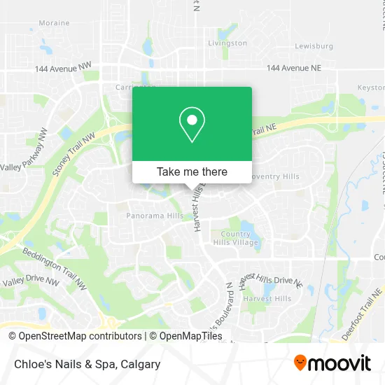 Chloe's Nails & Spa map