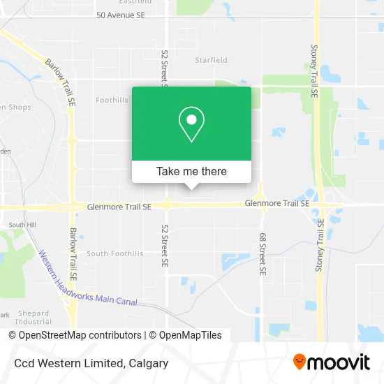 Ccd Western Limited map