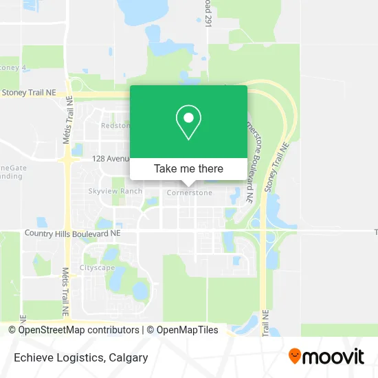 Echieve Logistics map