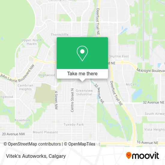 Vitek's Autoworks map