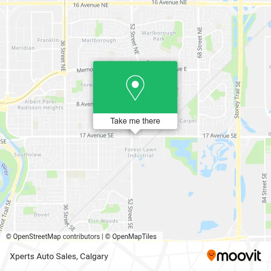 Xperts Auto Sales map