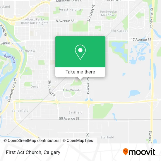 First Act Church map