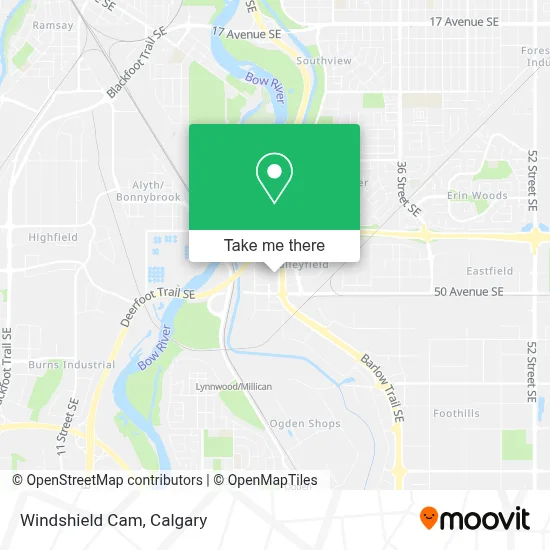 Windshield Cam map
