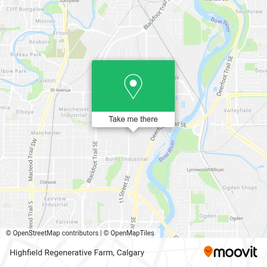 Highfield Regenerative Farm map