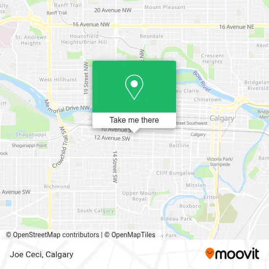 Joe Ceci map