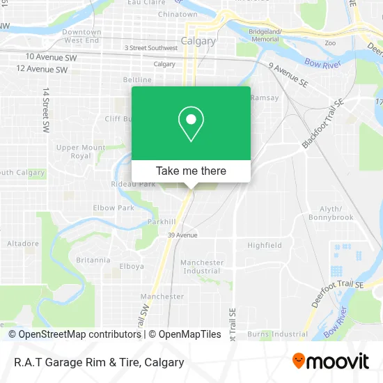 R.A.T Garage Rim & Tire map