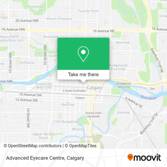 Advanced Eyecare Centre map
