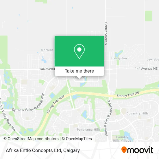 Afrika Entle Concepts Ltd map