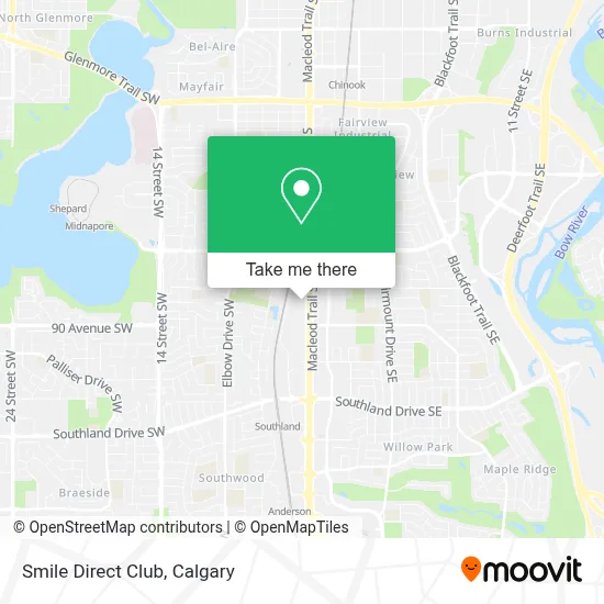 Smile Direct Club map