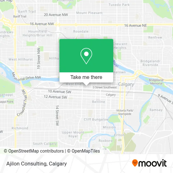 Ajilon Consulting map