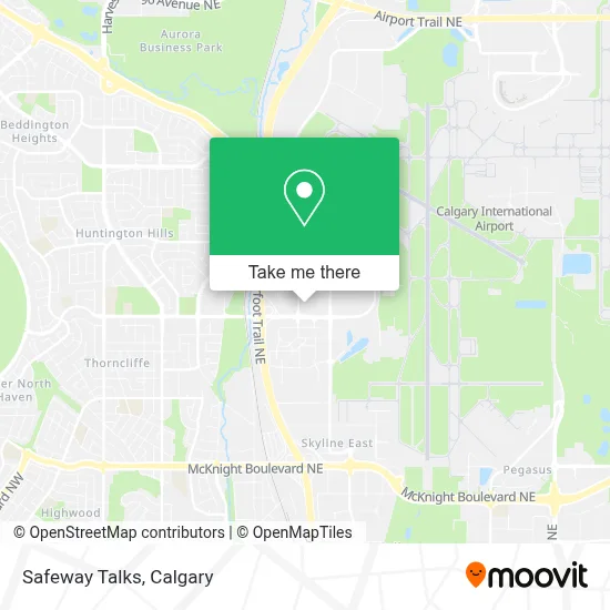 Safeway Talks map