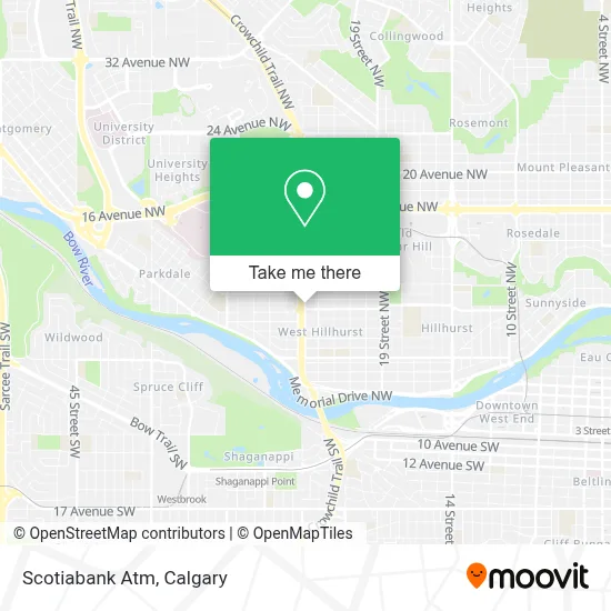 Scotiabank Atm map