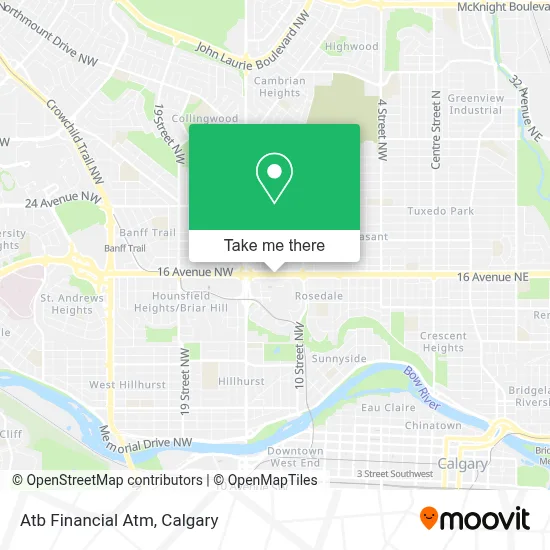 Atb Financial Atm map