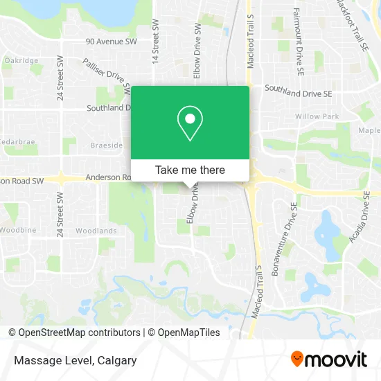 Massage Level map