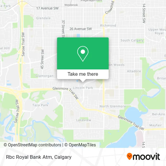 Rbc Royal Bank Atm map