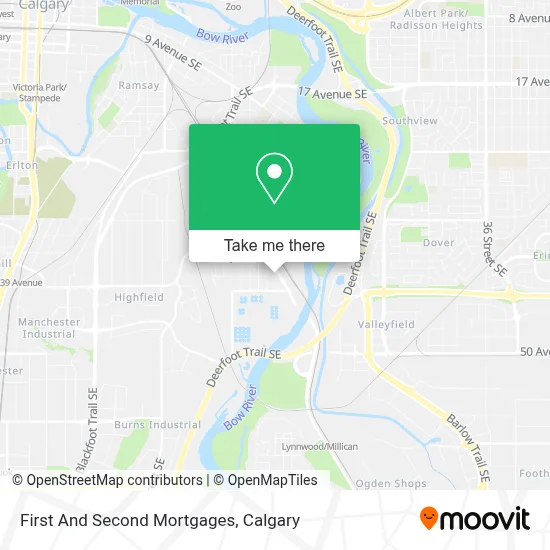 First And Second Mortgages map