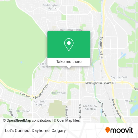 Let's Connect Dayhome map