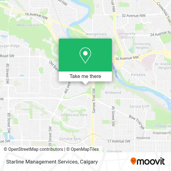 Starline Management Services map