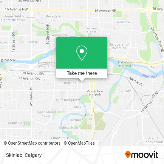Skinlab map