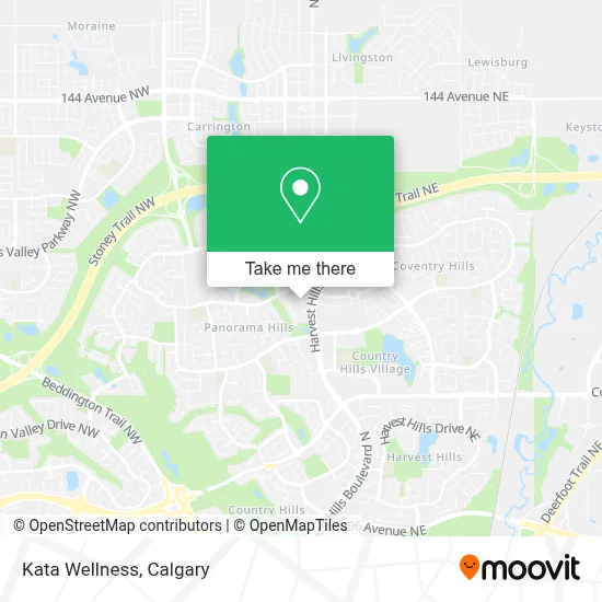 Kata Wellness map